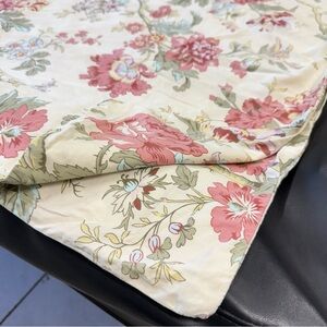 Eikei French Country Garden Toile Floral Printed 100% Cotton Duvet Cover King
